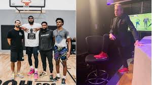 He also has two daughters named armani and kodi. Is He Throwing Up Gang Signs Skip Bayless Bashes Lakers Lebron James For His Photo With Son Bronny The Sportsrush