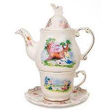Your Wdw Store Disney Tea Set Alice In Wonderland Tea Mug Teapot Tea Pots Tea Mad Hatter Tea