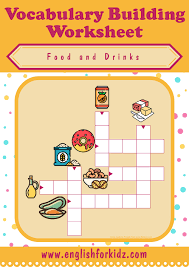 Word search puzzles can be. Food And Drinks Crossword Puzzles