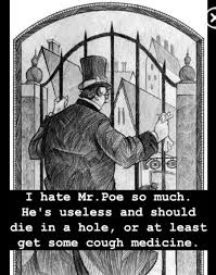 I Wanted To Strangle With Mr Poe Since Book The Third A Series Of Unfortunate Events Netflix A Series Of Unfortunate Events Event Quotes
