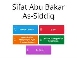 Nabi (saw) berbicara kepada sahabatnya, laa tahzan inna 'llaaha ma`anaa, jangan bersedih, karena allah bersama kita! Sumbangan Saidina Abu Bakar Sumber Pengajaran