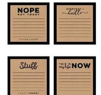 Square Magnetic Notepad