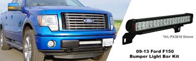 Pierce The Night With The New Bumper Light Bar Kit For Ford F150 Vision X Usa