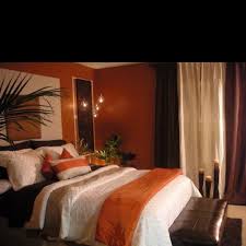 Love Burnt Orange Orange Bedroom Walls Bedroom Orange Living Room Decor Apartment