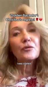 #TheGoldenBachelor: Christina reveals her regrets and if she’d consider  being the Golden Bachelorette! 🌹 #bachelornation #bachelornationabc  #realitytv #thebachelor #thebachelorette