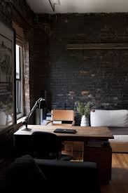 Black And White Bricks Wall Design Photo Visual Archives Black Brick Wall Interior Design Inspiration Nyc Loft