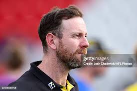 Jake Batchelor, Senior Coach of the Tigers speaks following the Marsh...  News Photo