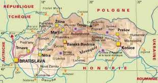 Creador de mapas en blanco eslovaquia en línea de alta resolución (vector). Los Origenes De Eslovaquia Informacion General