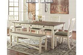 Shop dinette sets from ashley furniture homestore. Bolanburg Dining Table And 4 Chairs And Bench Set Ashley Furniture Homestore