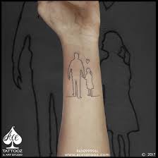 The Tattoo Shows The Memories As A Child With Her Father Artist Aditya Panchu Acetattooz Acetatto Tattoos For Daughters Father Tattoos Grandfather Tattoo