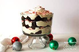 There are 35 pieces per bag. Chocolate Peppermint Trifle Layers Of Pudding Brownies And Candy Canes
