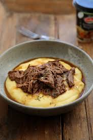 Polenta Cremeuse Ragout De Boeuf Fromage Rape Parmigiano Regiano Galbani Recettes De Cuisine Ragout De Boeuf Polenta Cremeuse