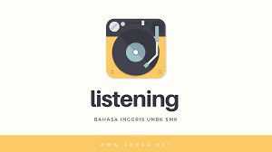 Nov 29, 2017 · pembahasan soal un bahasa inggris sma 2017. Latihan Soal Listening Ujian Nasional Smk Tahun Pelajaran 2019 2020 Ahzaa Net