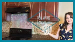 Shop the best source for online discount glass and stone tile. Dollar Tree Inexpensive Backsplash 3 Backsplash Idea Youtube