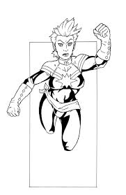 Push pack to pdf button and download pdf coloring book for free. Coloring Pages Coloring Pages Carol Danvers Captain Coloring Home