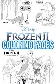 They set out to find the origin of elsa's powers in order to save their kingdom. Free Printable Frozen 2 Coloring Pages And Activities