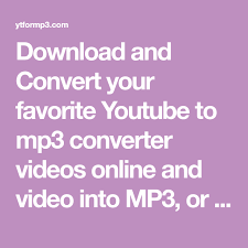 Download And Convert Your Favorite Youtube To Mp3 Converter Videos Online And Video Into Mp3 Or Mp4 And 3gp F Youtube Music Converter Music Converter Youtube
