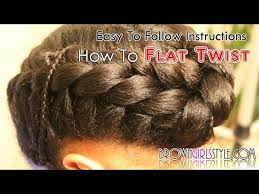 This updo takes both styles and combines them. How To Flat Twist Tutorial 7 Steps With Pictures Instructables