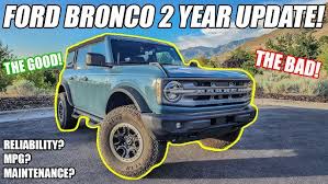Ford Bronco Problems (18K Mile Update) - YouTube