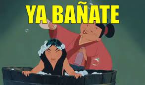 Mulan shivers in the tub, due to the water being cold as her mother reminded her that it would have been warm if mulan would have been there on time. Mulan Bath Gifs Tenor