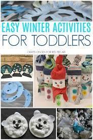 Easy Winter Activities For Toddlers Winter Crafts And Winter Activity Ideas For 2 Winter Activities For Toddlers Easy Winter Crafts Winter Crafts For Toddlers