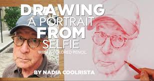 DRAWING A PORTRAIT BY NADIA COOLRISTA