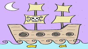How to draw a pirate ship for kids easy and step by step. Amazon De Draw A Pirate Ship Ov Ansehen Prime Video