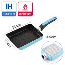 Tamagoyaki Japanese Omelette Pan Egg Pan Colour Collection Hard Anodized Non Stick Coating Carbon Steel Pa Carbon Steel Pan Omelette Pan Cooking Gadgets