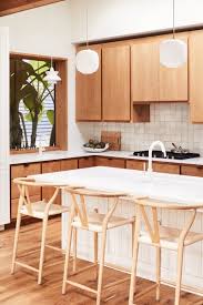 The kitchen is the most common place to have a backsplash. Best 60 Modern Kitchen Stone Tile Backsplashes Design Photos And Ideas Dwell