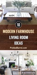 A farmhouse decor shows how simplicity brings warmth and serenity to the room. Modern Farmhouse Living Room Ideas Pickled Barrel
