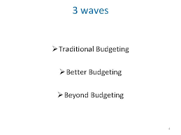A final few words on better budget management. Beyond Budgeting 1 Research Articlesbeyond Budgeting Beyond Budgeting