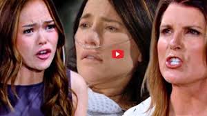 Bombshell News! Steffy jumps in with Sheila to grab the gun from Luna! B&B  Spoilers