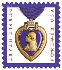 Fdoi Purple Heart Medal 2019 Stamp Purple Heart Medal Stamp Purple
