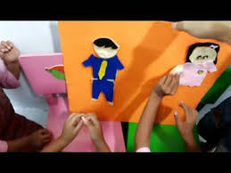 Bermain Puzzle Flanel Anggota Tubuh Tema Diri Sendiri Youtube