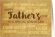 'happy father's day to the most amazing man. Father S Day Cards For Son In Law From Greeting Card Universe