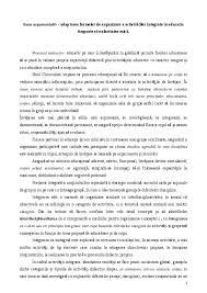 Doc Eseu Argumentativ Adaptarea Formelor De Organizare A Activ Integrate In Gradinita Daniela Cetean Academia Edu