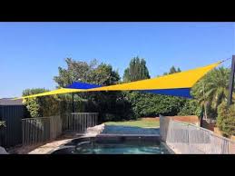 Pool Shade Sail Ideas Youtube