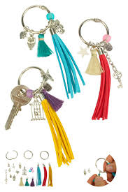 Porte Cles Pompons Colores Kit 3 Couleurs Kits Bijoux 10 Doigts Porte Cle Porte Clef Porte Cle Pompon