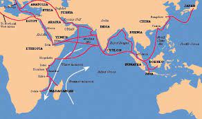 Lost Cities And Architecture Of Pre Colonial Africa Page 2 Indian Ocean Lost City Route Map