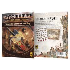 Gloomhaven scenario viewer allows you to load any scenario from the boardgame hiding any unopened rooms, monsters, special sections and conclusions. Gloomhaven Jaws Of The Lion Removable Sticker And Map Mtm