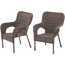 Better Homes And Gardens Camrose Farmhouse Mix And Match Stacking Wicker Chairs Set Of 2 As Low As 149 0 Upc 084225710029 Dexter Clearance