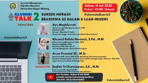 Biasiswa yayasan biasiswa sarawak tunku abdul rahman 2018. Webinar Alumni Talk Seri 2 Strategi Mendapatkan Beasiswa S2 Dalam Dan Luar Negeri Universitas Negeri Malang Um