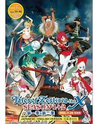 Dvd English Version Tales Of Zestiria The X Season 1 2 Vol 1 25 End Eng Sub Tales Of Xillia Tales Of Zestiria Anime