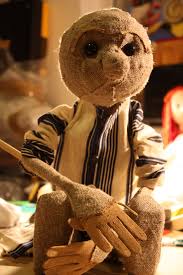 Tabletop Puppet Made From Foam Burlap And Dowel Made By Tenna Rhiger Puppet Making Puppetry Hand Puppets