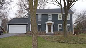 James Hardie Siding In Iron Gray House Exterior Ranch Remodel Hardie Siding