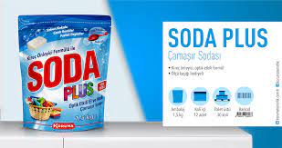 Bu anlamda sabunun, ya da temizlik deterjanlarının çabuk köpürmesi olanaklı hale gelmektedir. Soda Plus