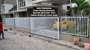 Sesuaikan dengan denah rumah kamu. Pembuatan Pagar Besi Dorong Wates Kulon Progo Harga Murah Bengkel Las Pagar Kanopi Teralis Jogja