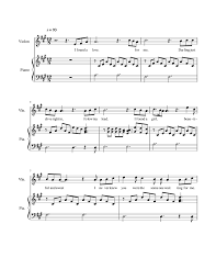 Descargar musica/perfect ed sheeran detalle. Perfect Ed Sheeran Violin A Major Sheet Music For Piano Violin Solo Musescore Com