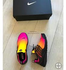 Black And Yellow Tennis Shoes Ombre Prestos Nike Ombre Pink Orange Black Yellow Red Sneakers Summer Sneakerhead Shoes Designer Customized Cus Shoes Cute Shoes Sneakers Fashion