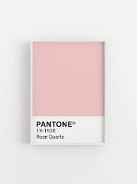 Pantone Rose Quartz Print Pantone Color Art Pantone Poster Pastel Pink Wall Art Prints Minimalist Pink Paint Colors Pink Wall Art Prints Pink Painted Walls